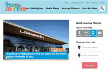 Tablet Screenshot of myjourneywokingham.com